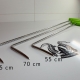 Spezielle Tuerhebel 55 bis 85cm flach spitz Ausbeulwerkzeug